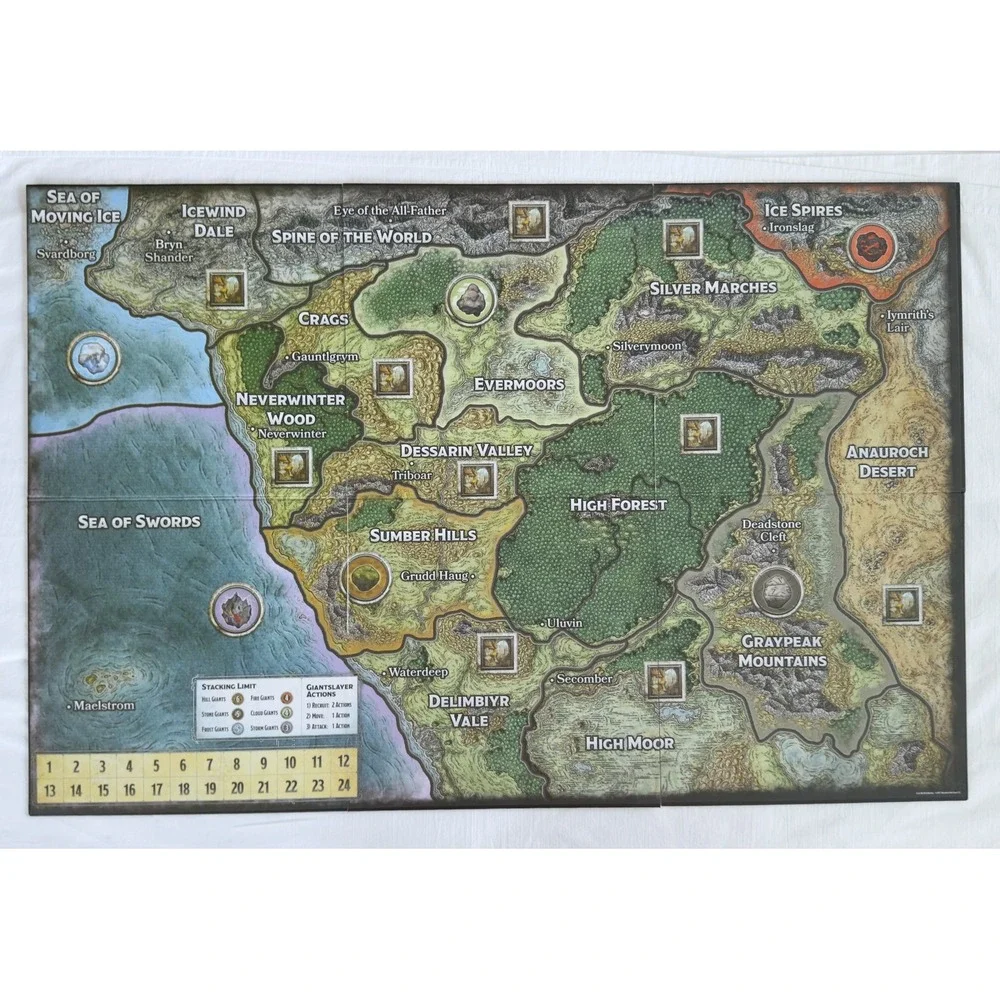 Assault of the Giants Dungeons & Dragons WizKids Andrew Parks 100% Complete
